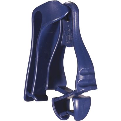 Squids 3405MD Deep Blue Metal Detectable Glove Clip - Belt Clip Mount1