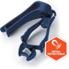 Squids 3405MD Deep Blue Metal Detectable Glove Clip - Belt Clip Mount3