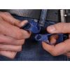 Squids 3405MD Deep Blue Metal Detectable Glove Clip - Belt Clip Mount6