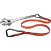 Squids 3149 Tool Lanyard XL - Locking Carabiner + Swivel Carabiner, 80lbs / 36kg5