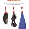 Squids 3420 Swiveling Glove Clip Holder - Dual Clips4