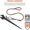 Squids 3101F(x) Tool Lanyard - Stainless-Steel Carabiner + Loop - 15lbs / 6.8kg3