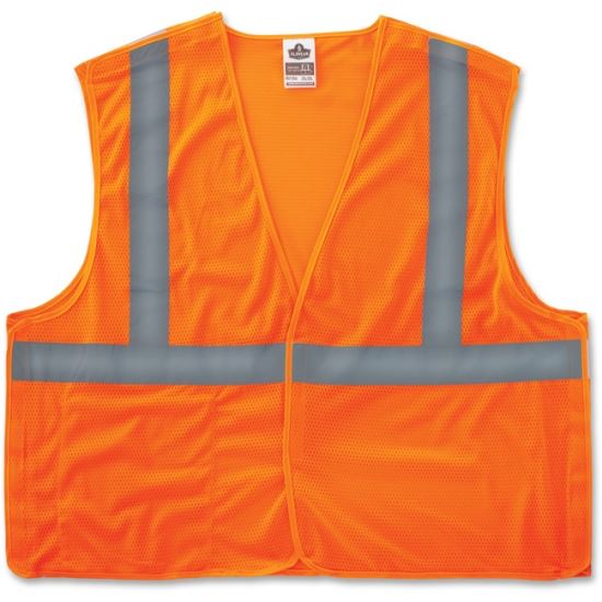 GloWear Orange Econo Breakaway Vest1