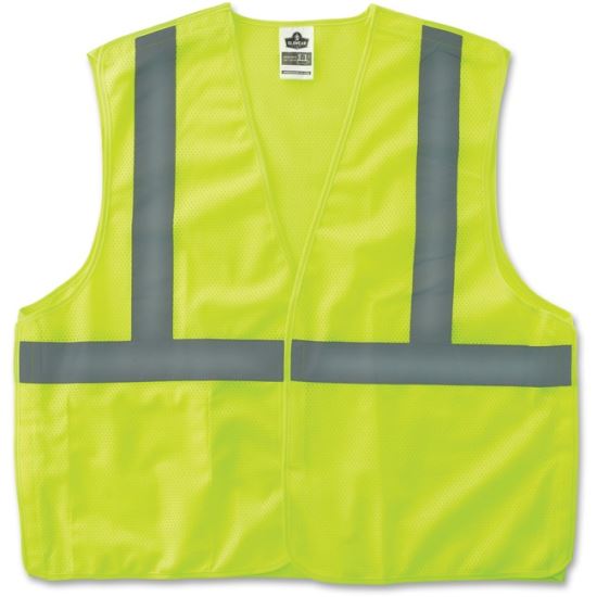 GloWear Lime Econo Breakaway Vest1