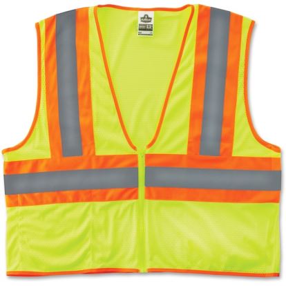 GloWear Class 2 Two-tone Lime Vest1