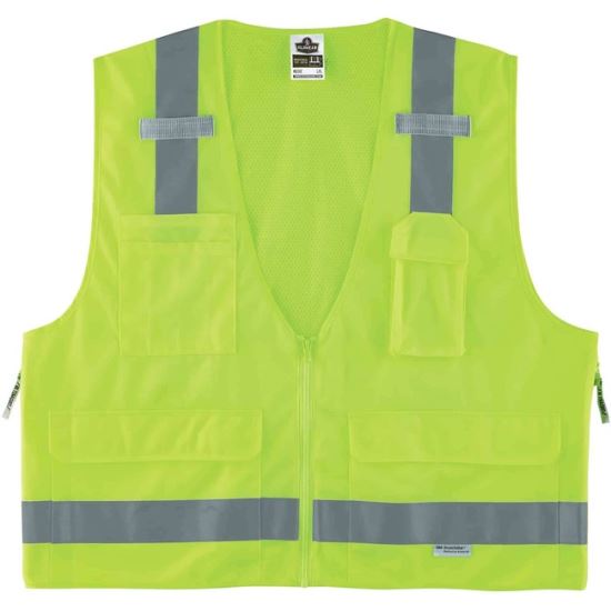 GloWear 8250Z Type R Class 2 Surveyors Vest1