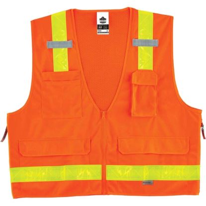 GloWear 8250ZHG Type R Class 2 Hi-Gloss Surveyors Vest1