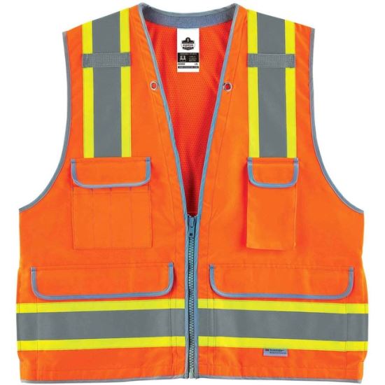 GloWear 8254HDZ Type R Class 2 Heavy-Duty Surveyors Vest1