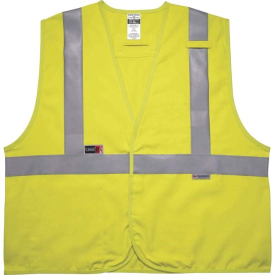 GloWear 8261FRHL Hi-Vis FR Safety Vest - Class 2, Dual Compliant1