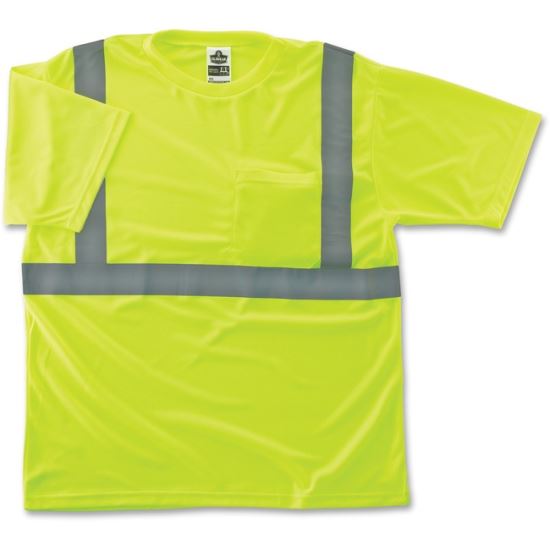 GloWear Class 2 Reflective Lime T-Shirt1