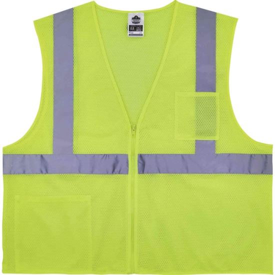 GloWear 8256Z Treated Polyester Hi-Vis Class 2 Vest1