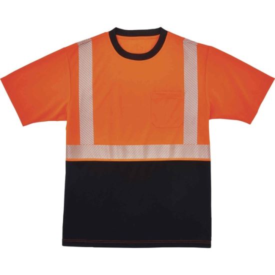 GloWear 8280BK Type R Class 2 Front Performance T-Shirt1