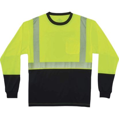 GloWear 8281BK Type R Class 2 Front Long Sleeve T-Shirt1