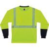 GloWear 8281BK Type R Class 2 Front Long Sleeve T-Shirt2