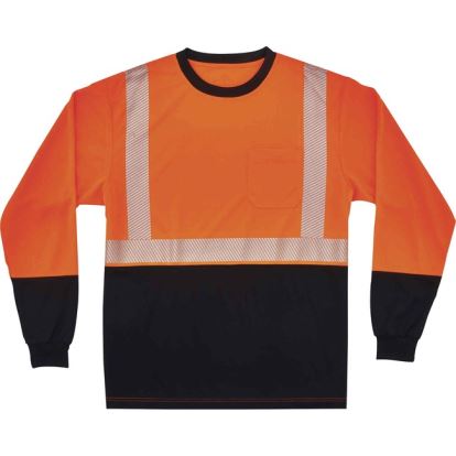 GloWear 8281BK Type R Class 2 Front Long Sleeve T-Shirt1