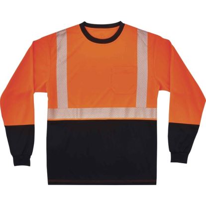 GloWear 8281BK Type R Class 2 Front Long Sleeve T-Shirt1