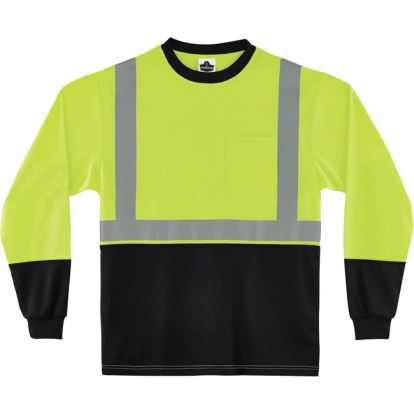 GloWear 8281BK Type R Class 2 Front Long Sleeve T-Shirt1