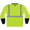 GloWear 8281BK Type R Class 2 Front Long Sleeve T-Shirt2