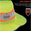 GloWear 8935 HI-Vis Ranger Sun Hat2