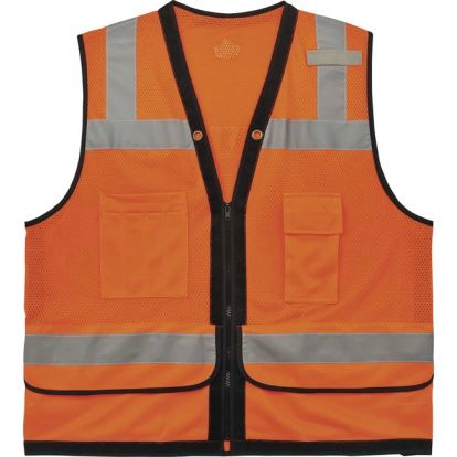 GloWear 8253HDZ Type R Class 2 Heavy-Duty Mesh Surveyors Vest1