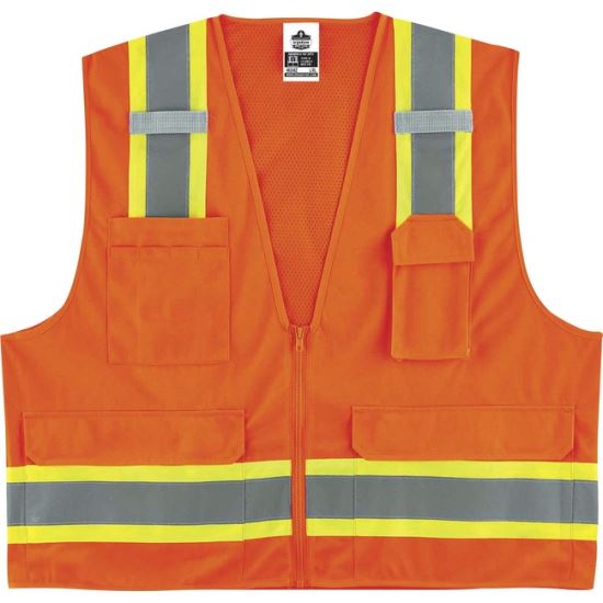 GloWear 8248Z Type R Class 2 Two-Tone Surveyors Vest1