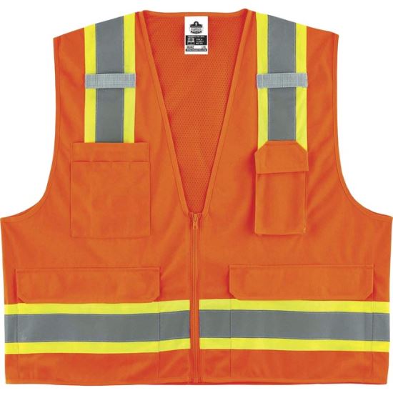 GloWear 8248Z Type R Class 2 Two-Tone Surveyors Vest1