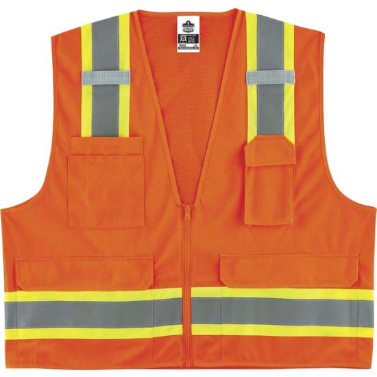 GloWear 8248Z Type R Class 2 Two-Tone Surveyors Vest1