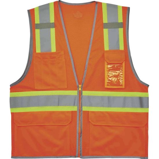 GloWear 8246Z Two-Tone Mesh Vest Type R, Class 21