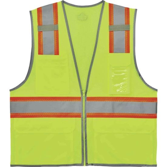 GloWear 8246Z Two-Tone Mesh Vest Type R, Class 21