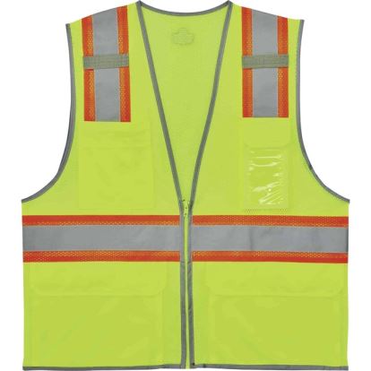 GloWear 8246Z Two-Tone Mesh Vest Type R, Class 21