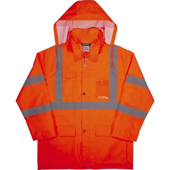 GloWear 8366 Lightweight Hi-Vis Rain Jacket - Type R, Class 31