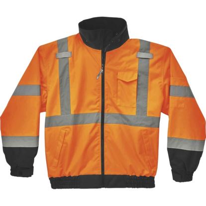 GloWear 8379 Type R Class 3 Hi-Vis Fleece Lined Bomber Jacket1