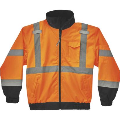 GloWear 8379 Type R Class 3 Hi-Vis Fleece Lined Bomber Jacket1