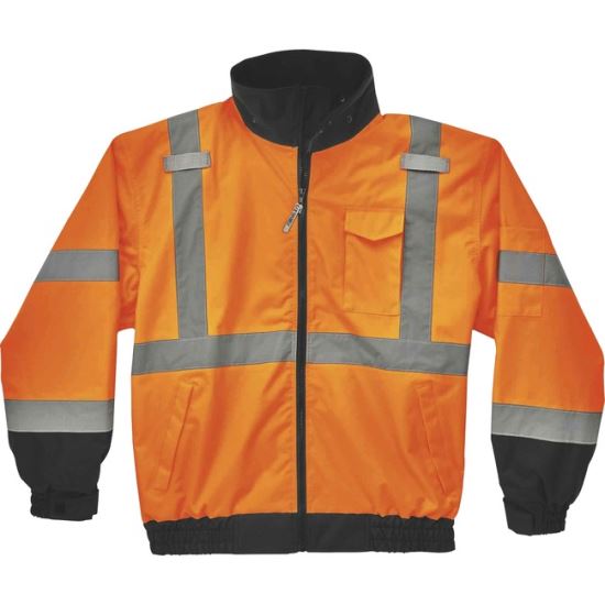 GloWear 8379 Type R Class 3 Hi-Vis Fleece Lined Bomber Jacket1