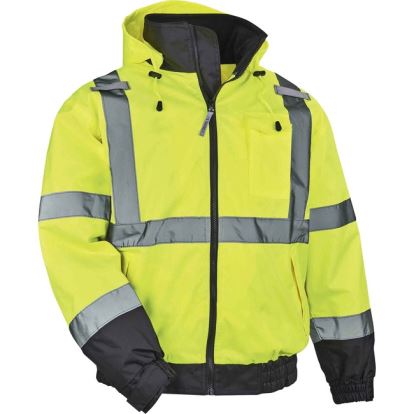 GloWear 8379 Type R Class 3 Hi-Vis Fleece Lined Bomber Jacket1