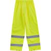 GloWear 8916 Lightweight Hi-Vis Rain Pants - Class E2