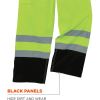 GloWear 8915BK Class E Bottom Rain Pants3