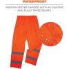 GloWear 8916 Lightweight Hi-Vis Rain Pants - Class E2