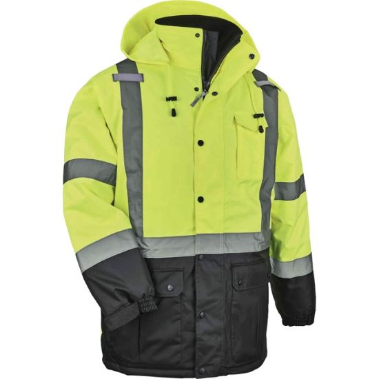 GloWear 8384 Type R Class 3 Hi-Vis Quilted Thermal Parka1