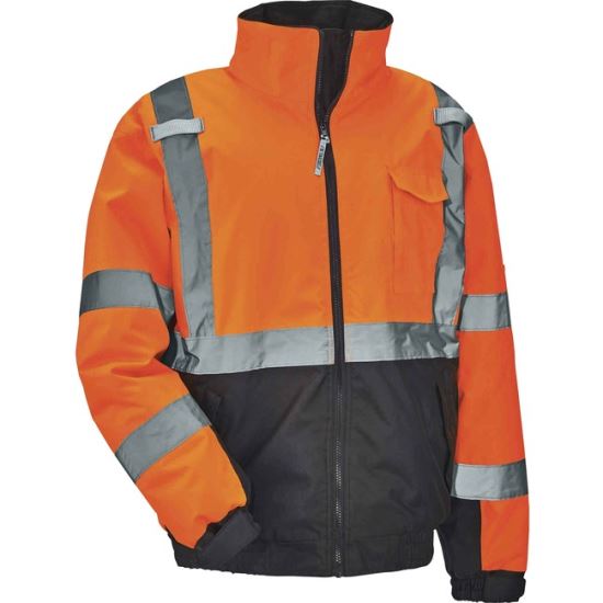 GloWear 8377 Type R Class 3 Hi-Vis Quilted Bomber Jacket1