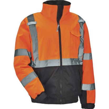 GloWear 8377 Type R Class 3 Hi-Vis Quilted Bomber Jacket1