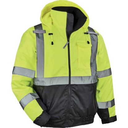 GloWear 8377 Type R Class 3 Hi-Vis Quilted Bomber Jacket1