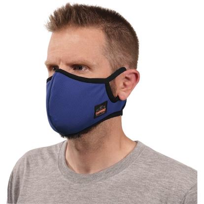 Skullerz 8802F(x) L/XL Blue Contoured Face Mask with Filter1