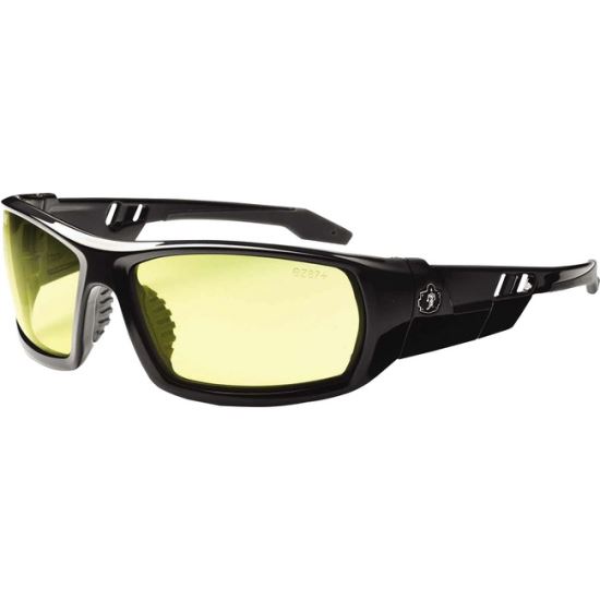 Skullerz Odin Yellow Lens Safety Glasses1