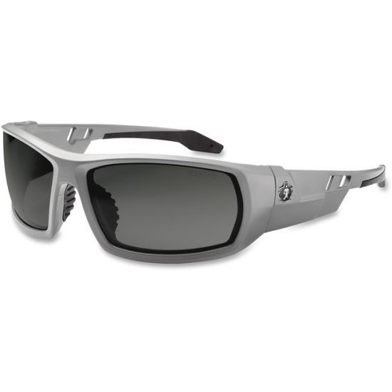 Ergodyne Odin Smoke Lens/Gray Frame Safety Glasses1