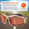 Skullerz Polarized Copper Safety Glasses2