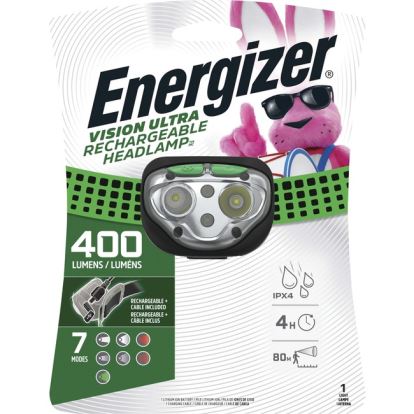 Energizer Vision Ultra HD Rechargeable Headlamp (Includes USB Charging Cable)1