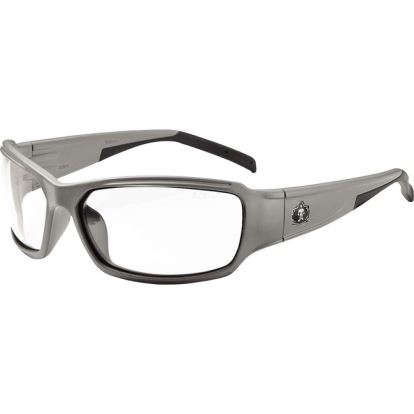 Skullerz THOR Anti-Fog Clear Lens Matte Gray Safety Glasses1
