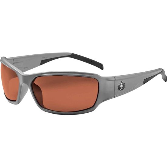 Skullerz THOR Polarized Copper Lens Matte Gray Safety Glasses1