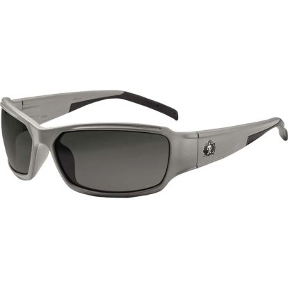 Skullerz THOR Polarized Smoke Lens Matte Gray Safety Glasses1